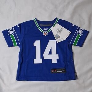 Nike Kids Seattle Seahawks #14 Metcalf Football Jersey
